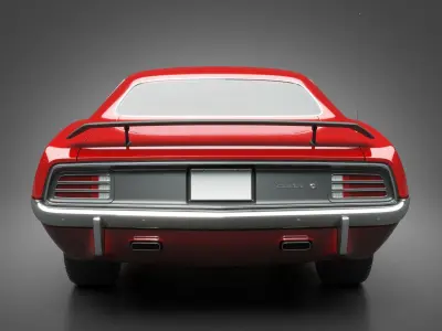 1970 Plymouth HEMI Cuda 3D model