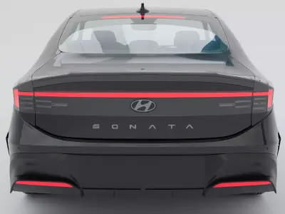 Hyundai Sonata 2023 N-Line 3D model