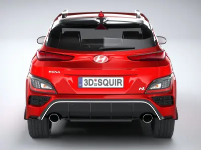 Hyundai Kona N 2021 3D model
