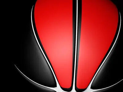 Basketball ball 3D model