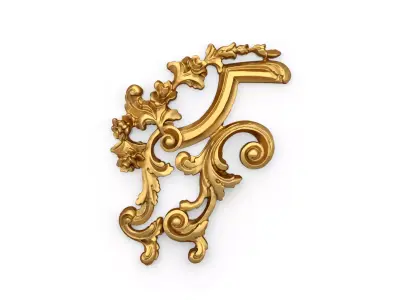 Classic decor ornament 166 3D model