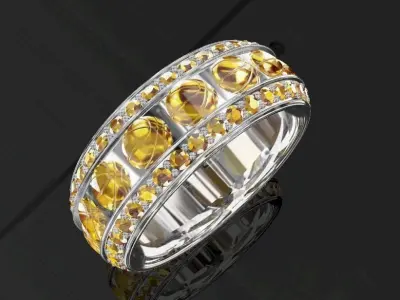 brand sport ring 3D print model