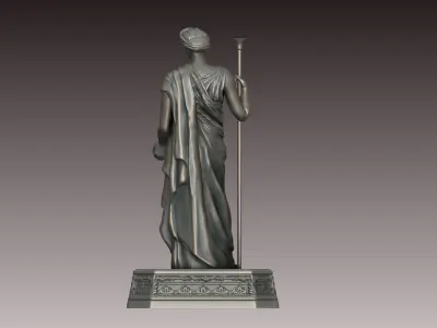 Hera Greek Goddess 3D print model