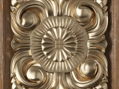 9square-ornament 3D model