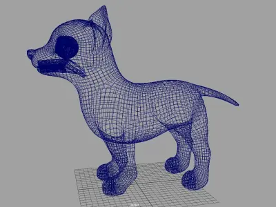 Stylize Dog   3D model