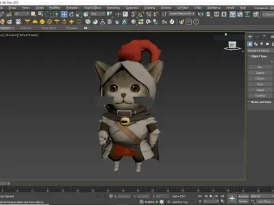 cat model 3D model purchase