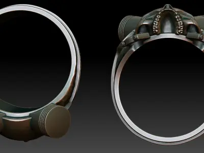 Motor Ring 3D print model