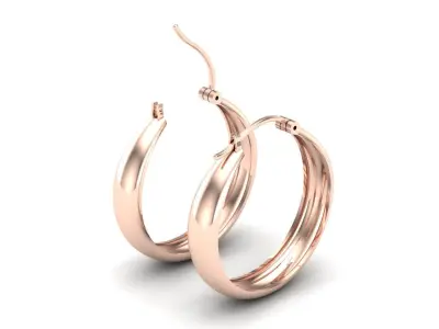 earrings 3D print model