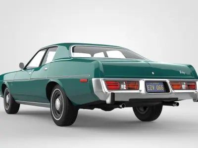 Dodge Monaco 1978 3D model