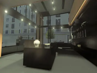 Retail Shop in Athens Greece 3D model