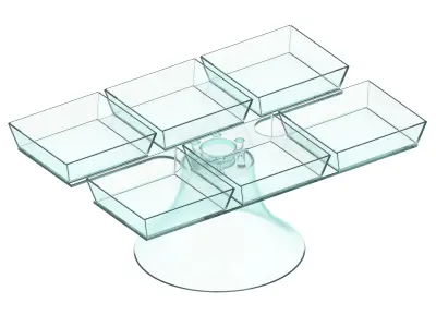 Kitchenware Serving Stand 3D print model