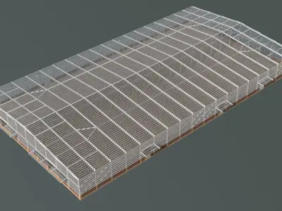 Warehouse structure 24i09 3D model