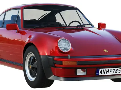 Porsche 911 930 Turbo 1975 - 1989 3D model