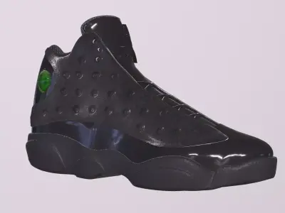 NIKE AIR JORDAN 13 SHOES PBR Low-poly 3D model