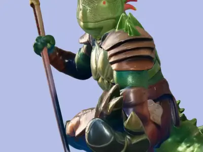 Drathar the Swamp Guardian 3D model