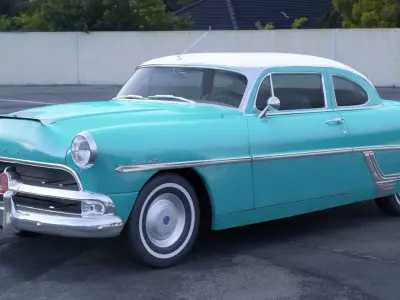 Hudson Hornet 2door 1954 3D model