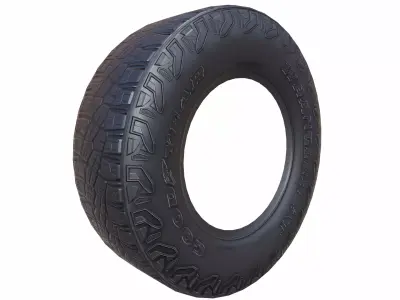 Tire SUV Low-Poly Low-poly 3D model