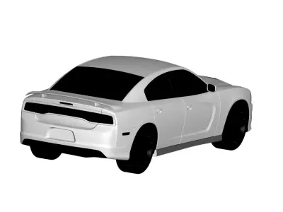 Dodge Charger srt  3D model