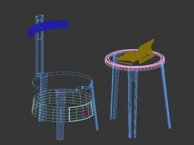 Ergonomic Chair 3D model