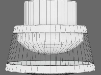 07215x Maturo Lightstar Recessed decorative spot lamp 3D model