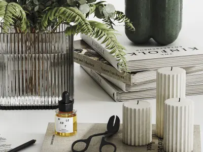 Decorative Set 07 3D model