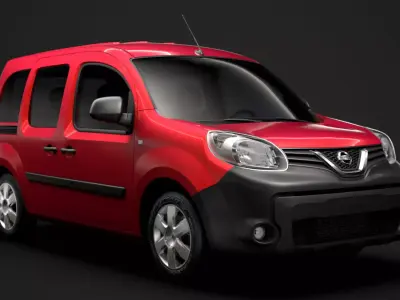 Nissan NV 250 Combi L2 2020 3D model