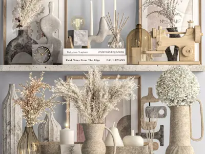 Decorative set 41 3D model