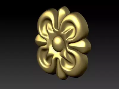  Decorative patterns 3D CNC machine output 3D model