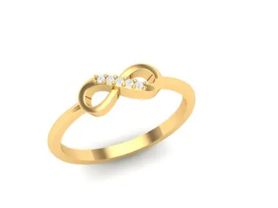 3D Fashion Ring Ready Printable Model 3D print model 3D print model