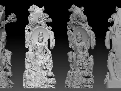 Guanyin   3D print model