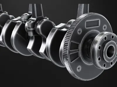 Engine Components 3D model