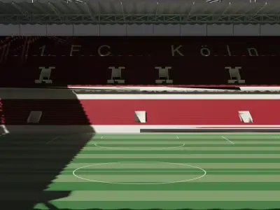 Cologne Tribune Stadium 3D model
