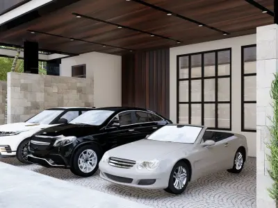 MODERN VILLA 3D model