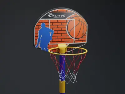 Basketball Hoop 3D model