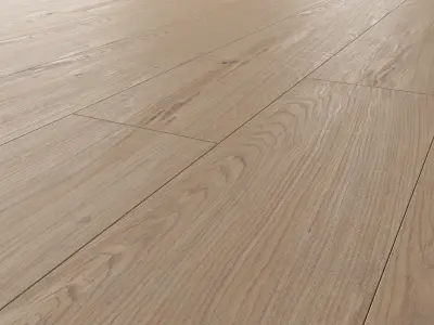 Wood Floor Oak Colonial Style Sanded 3D model