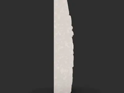 Stone Wall Corner Piece Kit 3D print model