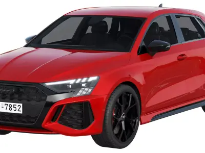 Audi RS3 Sportback 2021 3D model
