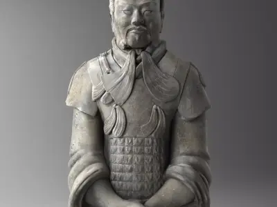 Terracotta Chinese Warrior 3D model