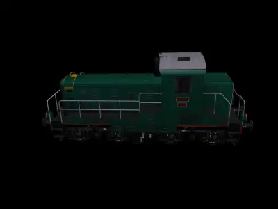 FABLOK SM30 diesel locomotive 3D model