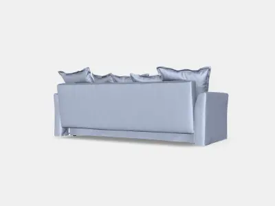 HOLMSUND Three-seat sofa-bed 1 3D model