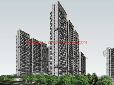 Housing Project Demonstration Area 3D model