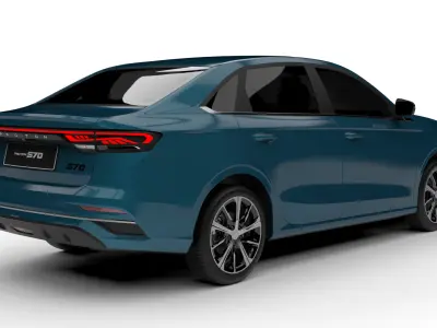 proton s70 2023 3D model