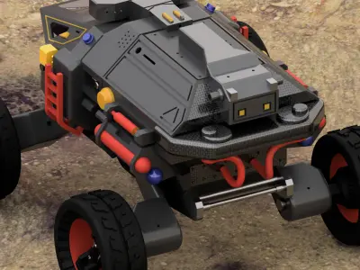 Rover de Exploracion Planetaria Ares Vanguard  3D print model