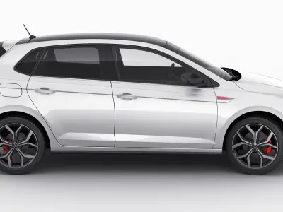 Volkswagen Polo GTI 2022 3D model