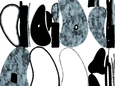 Futuristic Tiered Coffee Table Low-poly 3D model