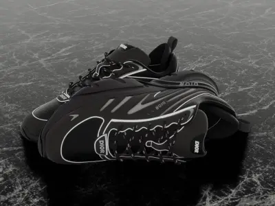 CHRISTIAN DIOR B32 3D SHOES 3D model