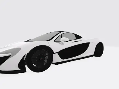Sport-car-Ultra High quality-Low poly Low-poly 3D model