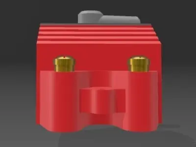 MSD style ignition coil for scale autos 3D print model