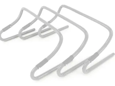 Training Sports Hurdles 3D model