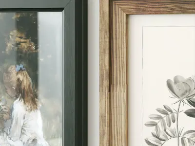 Gallery Wall 140 3D model